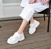 Mesh Rubber Sole Sneakers