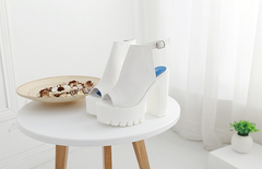 Casual Open Toe High Heels Sandals