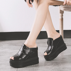 Sandalias casuales de tacón alto