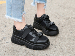 Sneakers mit Mesh-Gummisohle