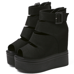 Botines de piel suave