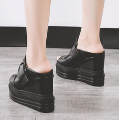 Sandalias casuales de tacón alto