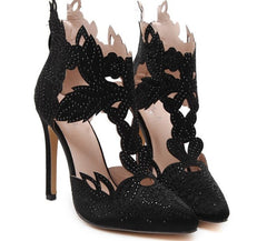 Female Pointed Toe High Heels Sandals