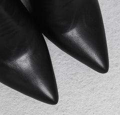 Botines clásicos de tacón superalto