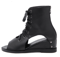 Botines de piel suave