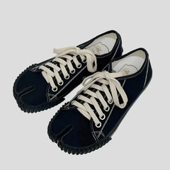 Tabi Sneakers Split Toe Mary Janes Canvas Women's