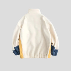 Winter Warmth Lambswool Unisex Varsity Coach Jacket