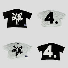 Camisetas con gráficos extragrandes - Tops góticos