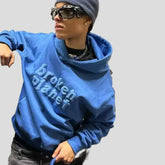 Oversized Broken Planet Hoodie Sweatshirt