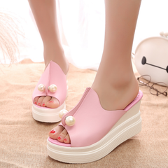 Chanclas de plataforma alta