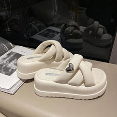 Gladiator Sandals Platform 7cm Anti Slip for Women