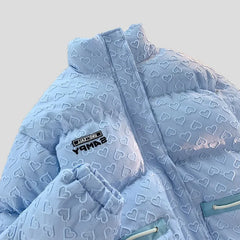 Hearts Winter Cotton Damen Multifunktions-Daunenjacke