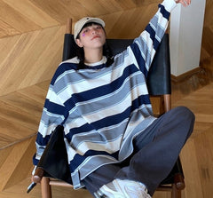 Striped Sweatshirt for Women