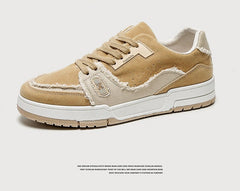 Grüne Sneakers Classic Low-Top Colorblock für Herren