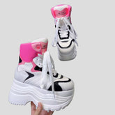 Botines de plataforma alta para mujer