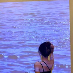 Schimmernder Wasserästhetischer Wandprojektor