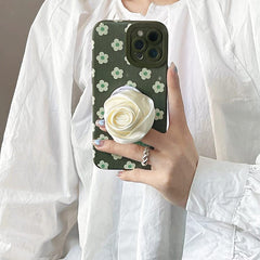 Silk Rose Case For IPhone