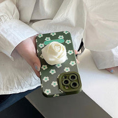 Silk Rose Case For IPhone