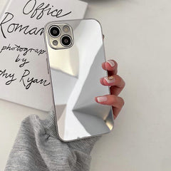 Silver Mirror Case For IPhone