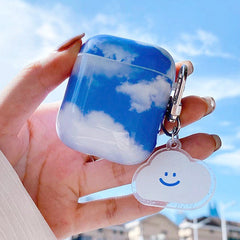 Smile Clouds AirPods-Hülle