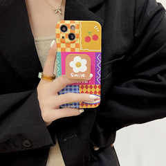 Smile Sunflower Case For IPhone