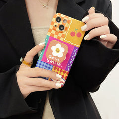 Smile Sunflower Case For IPhone
