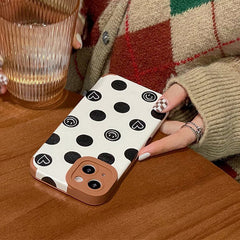 Smiley Dot Print Case For IPhone