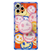 Funda para iPhone con cara sonriente