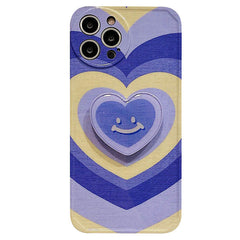 Funda para iPhone con corazón sonriente