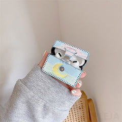 Estuche para AirPods con estética de chica suave