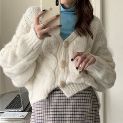 Kurzer Cardigan „Soft Girl“