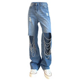Zerrissene Jeans von Steady Ridin‘