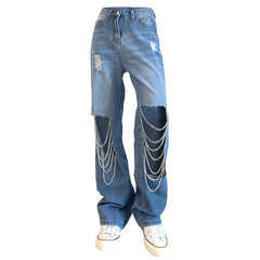 Zerrissene Jeans von Steady Ridin‘
