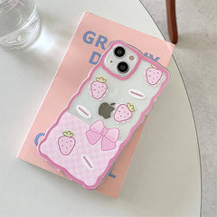Strawberry Wave Case For IPhone