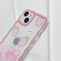 Strawberry Wave Case For IPhone