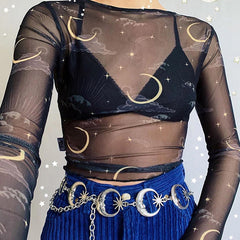 Netzoberteil mit Sonne und Mond