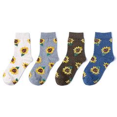 Sonnenblumensocken