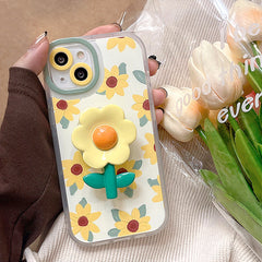 Sunflowers Aesthetic Case For IPhone