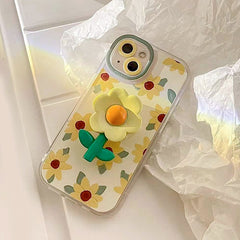 Sunflowers Aesthetic Case For IPhone