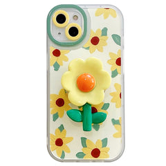 Sunflowers Aesthetic Case For IPhone