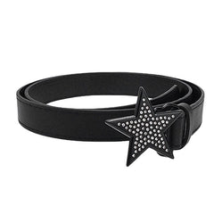 Cinturón de diamantes de imitación Y2K de Superstar Behavior