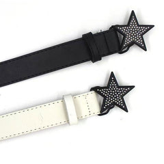 Cinturón de diamantes de imitación Y2K de Superstar Behavior
