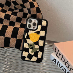 Tulip Checkered Case For IPhone