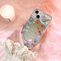 Tulips Mirror Case For IPhone