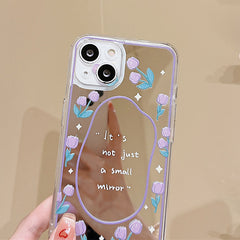 Tulips Mirror Case For IPhone