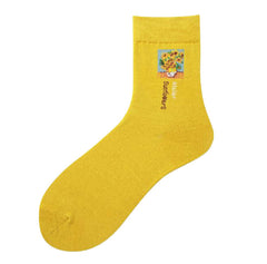 Van Gogh Sonnenblumen Socken
