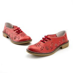 Oxfords de cuero genuino
