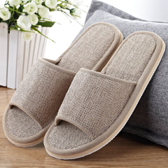 Pantuflas de lino