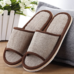 Pantuflas de lino