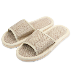 Pantuflas de lino